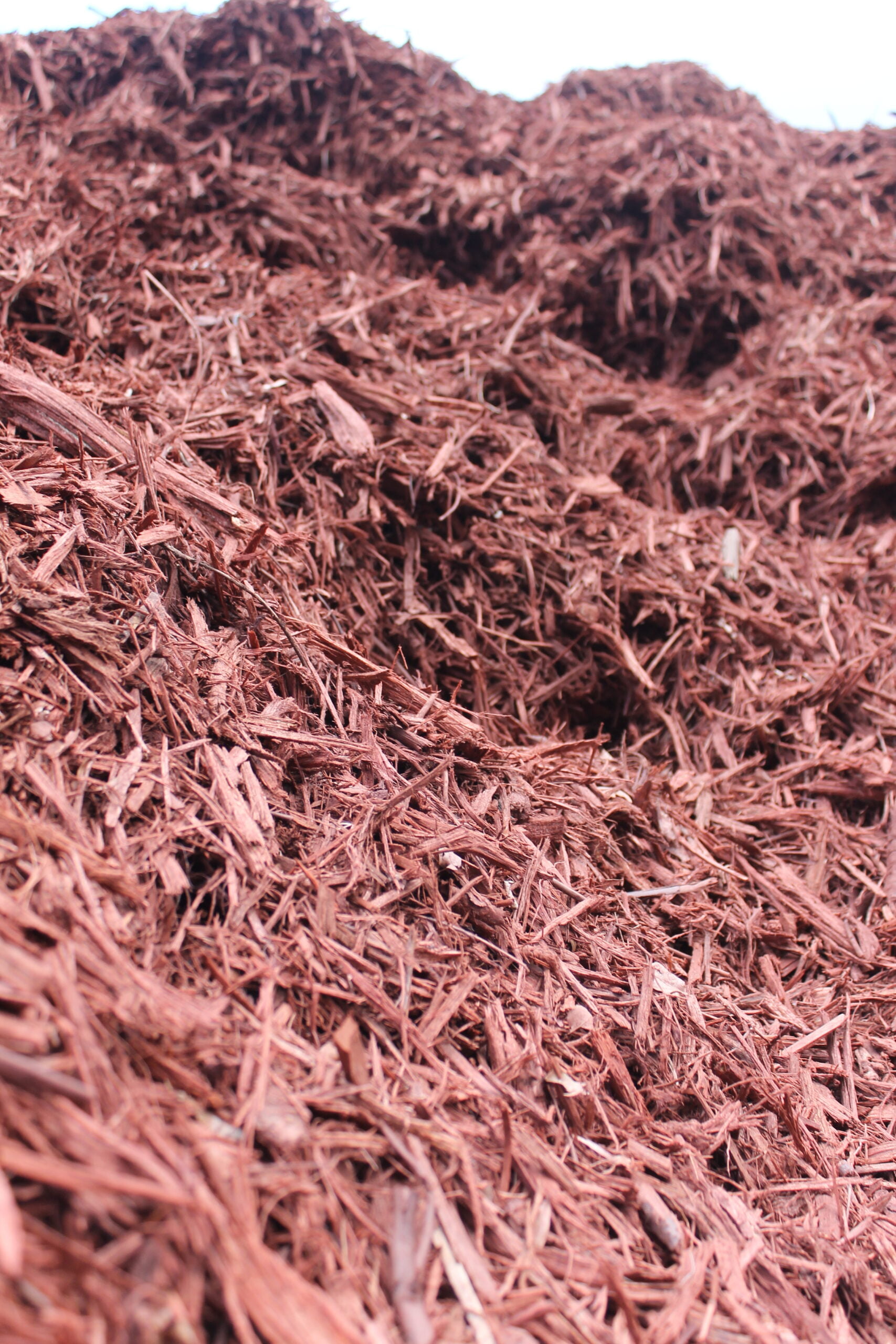 Red Mulch-Bulk | Liberty Landscape Supply