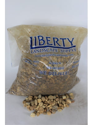 Brown River Rock 3 4 Bag Liberty, Liberty Landscape Supply Reviews
