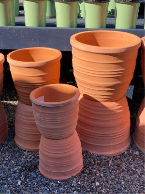 clay orbit pots