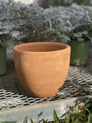 clay round pot sm
